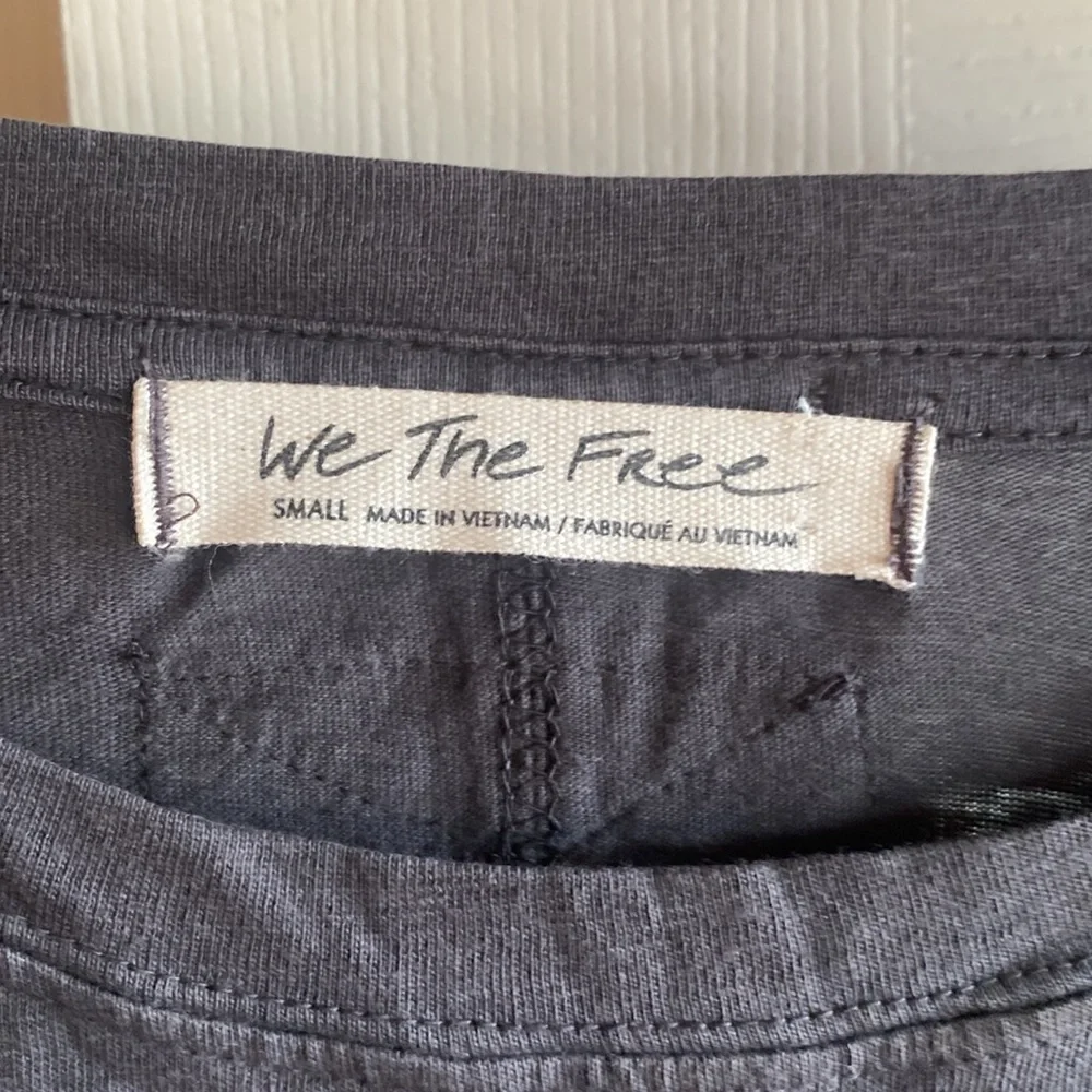 Free People NWT Nina Oversized Crewneck Short Sleeve 100% Cotton T-Shirt small - Picture 12 of 15